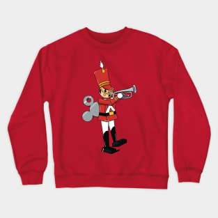 Christmas Toy Solider Trumpet Player Crewneck Sweatshirt